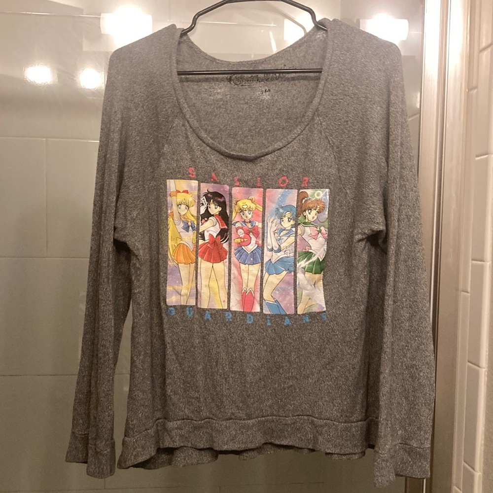 Sailor Moon Oversized Long Sleeve Size Small